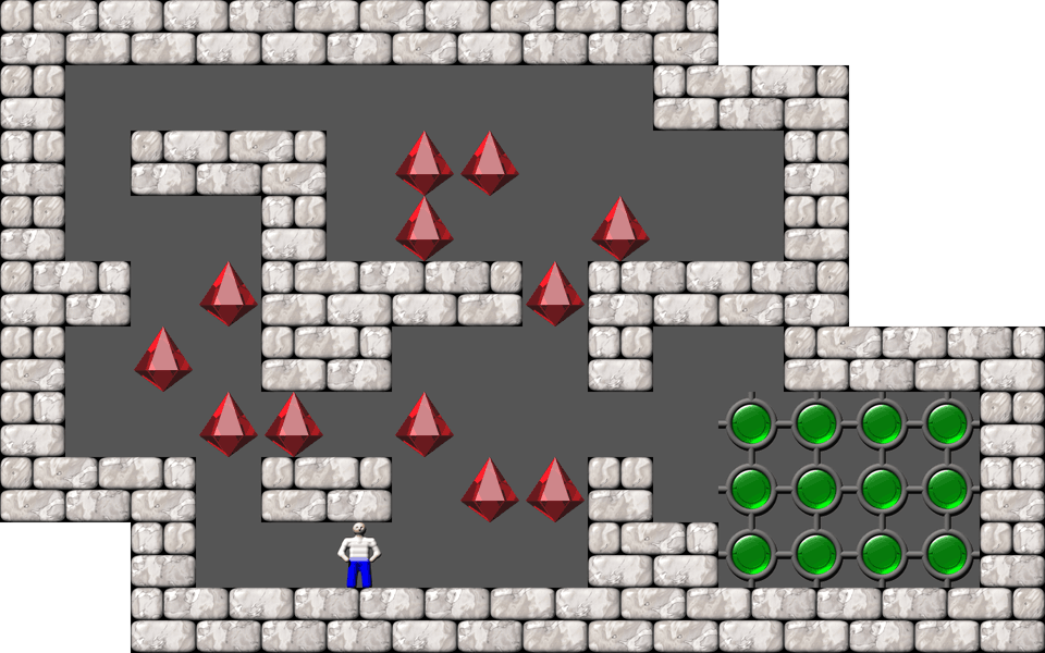 Sokoban Original Extra Sharpen level 30